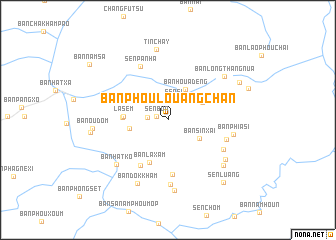 map of Ban Phoulouangchan