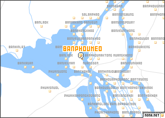 map of Ban Phoumèo