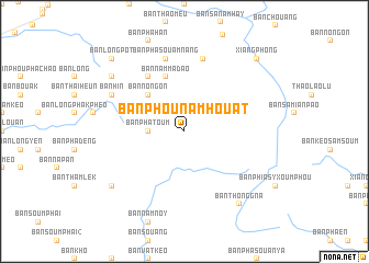 map of Ban Phounamhouat