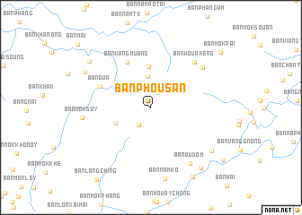 map of Ban Phousan
