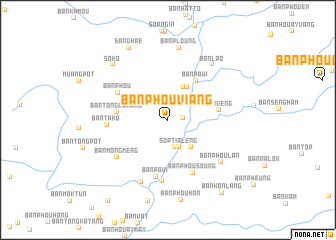 map of Ban Phouviang
