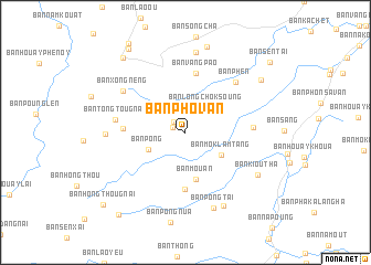 map of Ban Phovan