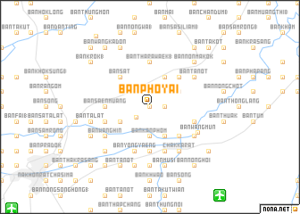 map of Ban Pho Yai