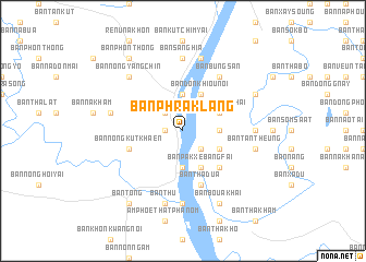 map of Ban Phra Klang