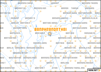 map of Ban Phra Non Thai