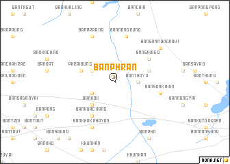 map of Ban Phran