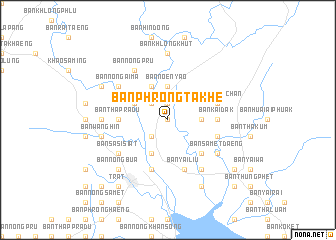 map of Ban Phrong Takhe