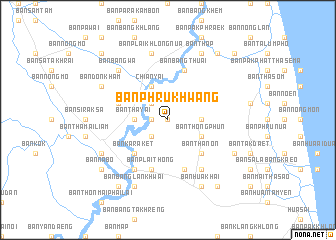 map of Ban Phru Khwang