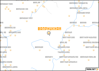 map of Ban Phu Kham