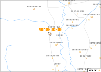 map of Ban Phu Kham