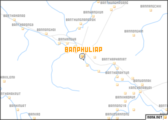 map of Ban Phu Liap