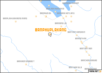 map of Ban Phu Pla Kang