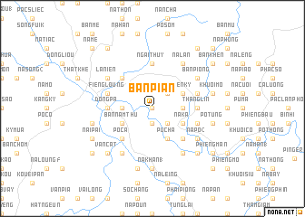 map of Bản Pian