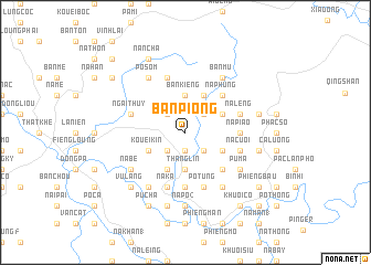 map of Bản Piong