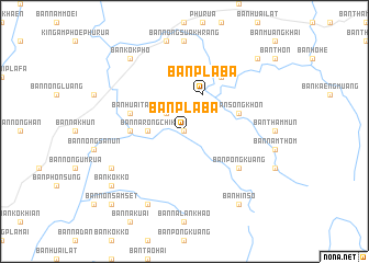 map of Ban Pla Ba