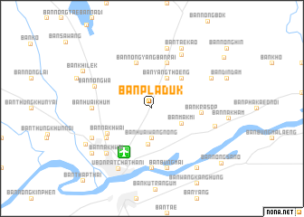 map of Ban Pla Duk