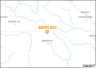 map of Ban Plaek