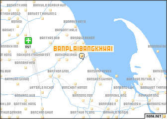 map of Ban Plai Bang Khwai