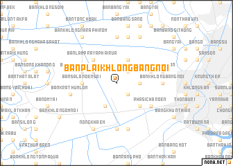 map of Ban Plai Khlong Bang Noi
