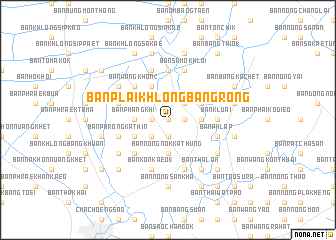 map of Ban Plai Khlong Bang Rong