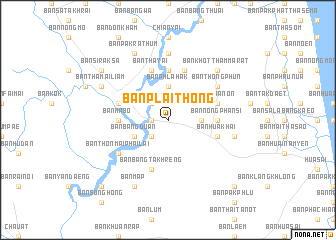 map of Ban Plai Thong