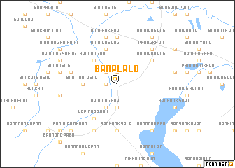 map of Ban Pla Lo