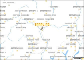 map of Ban Pling