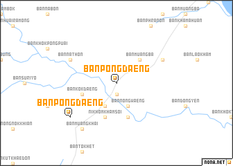map of Ban Pong Daeng
