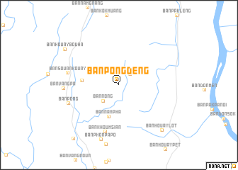 map of Ban Pôngdèng