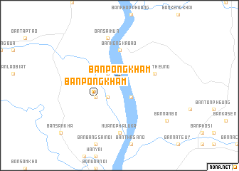 map of Ban Pong Kham