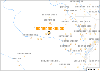map of Ban Pong Khuak