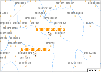 map of Ban Pong Kuang