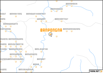 map of Ban Pông-Na