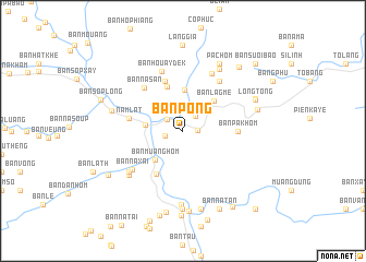 map of Ban Pong