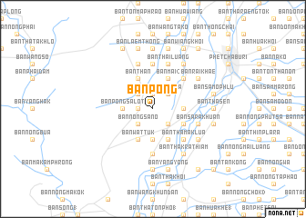 map of Ban Pong