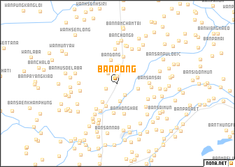 map of Ban Pong