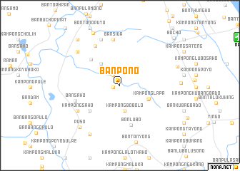 map of Ban Po No