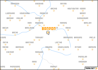 map of Bản Pon