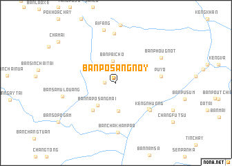 map of Ban Posang-Noy