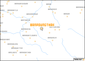 map of Ban Poungthak