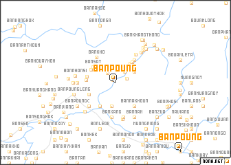 map of Ban Poung