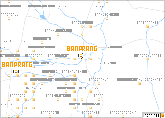 map of Ban Prang