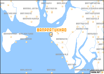 map of Ban Pratu Khao