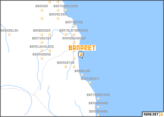 map of Ban Pret