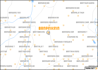 map of Ban Prikrin
