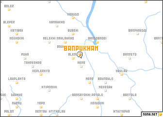 map of Ban Pu Kham