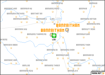 map of Ban Rai Tham