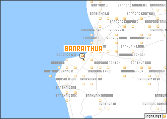 map of Ban Rai Thua