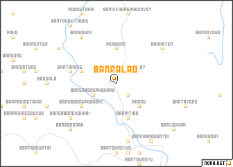 map of Ban Ralao