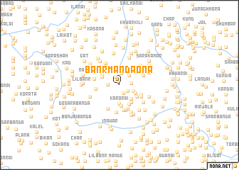 map of Banr Mandaona